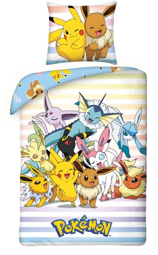 Pokemon wende bettwäsche - pokemon, wende-bettwäsche-set