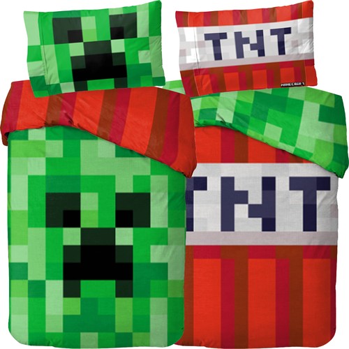 Minecraft bettwäsche creeper - bettwäsche,