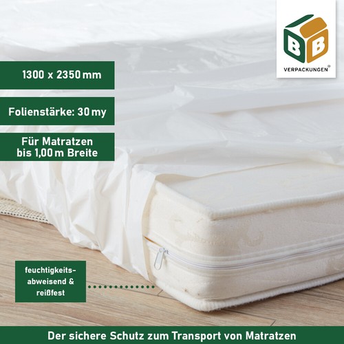 Matratzenhüllen umzugshüllen - matratzenhüllen,