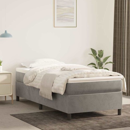 Boxspringbettgestell hellgrau - boxspringbettgestell,