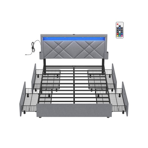 Doppelbettgestell 140 200 cm - 200,